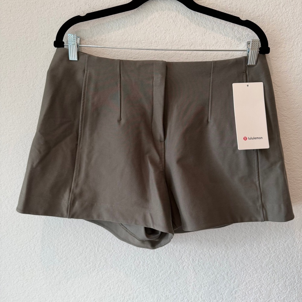 Lululemon Utilitech Relaxed-Fit HR Short 3.5 Army Green LW7DBWS Size 12